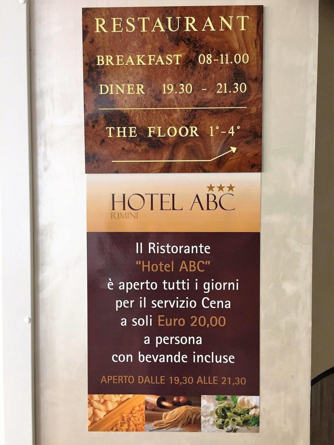 Abc Hotel Rimini Exterior photo